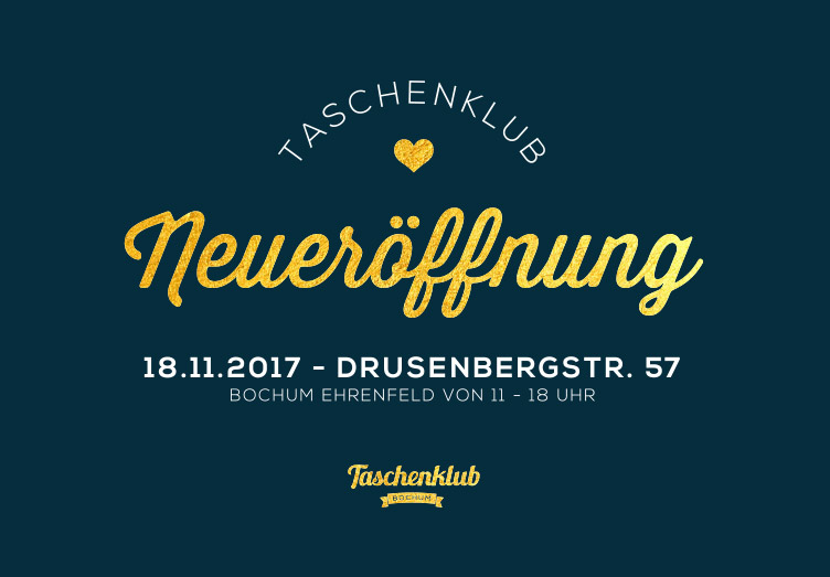 Taschenklub Neueröffnung